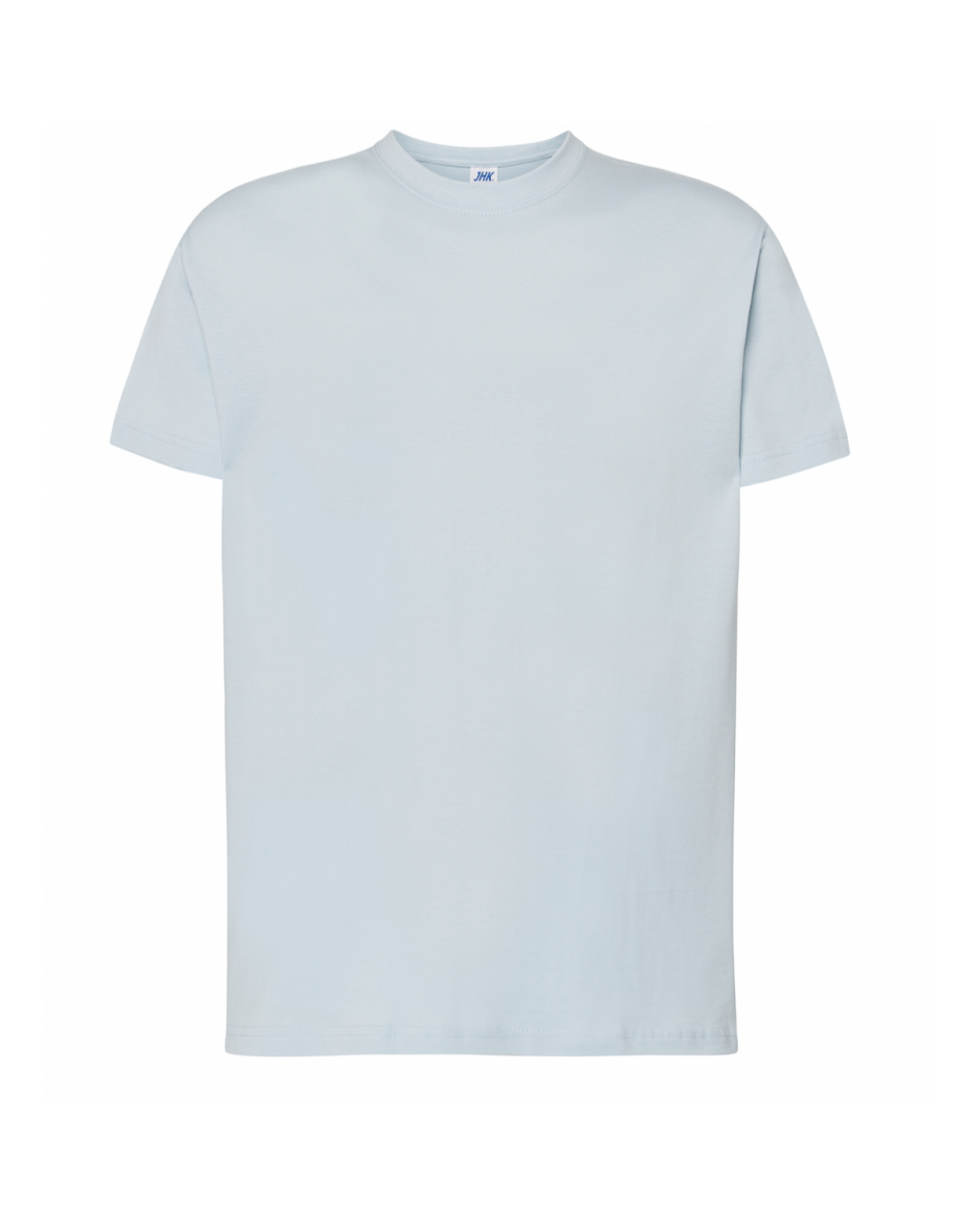 T-shirt męski błękitny