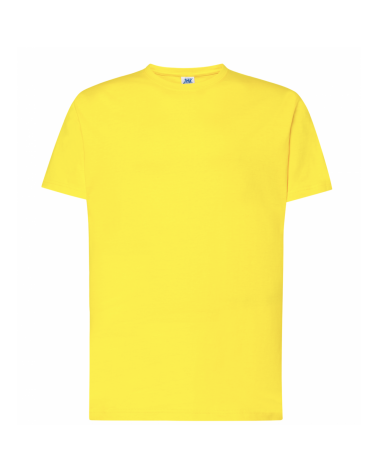 T-shirt męski Żółty
