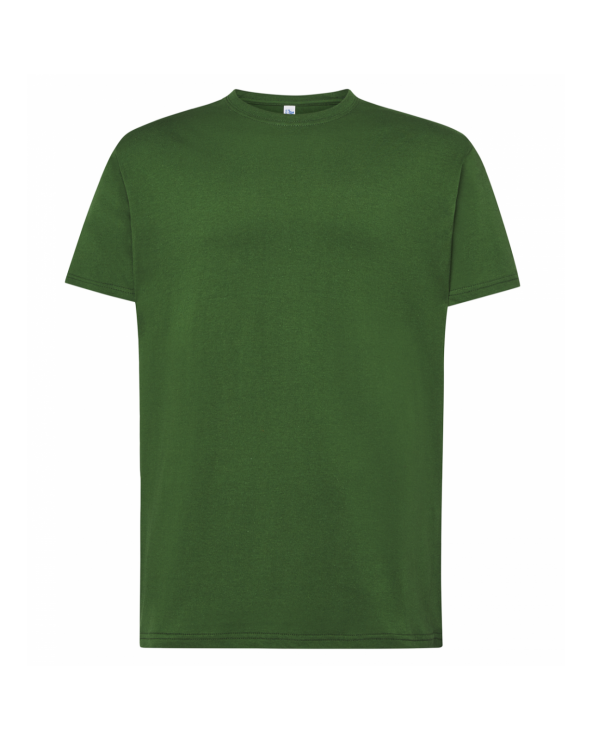 T-shirt męski Butelkowa zieleń