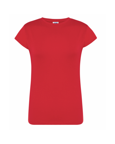 T-shirt damski Czerwony